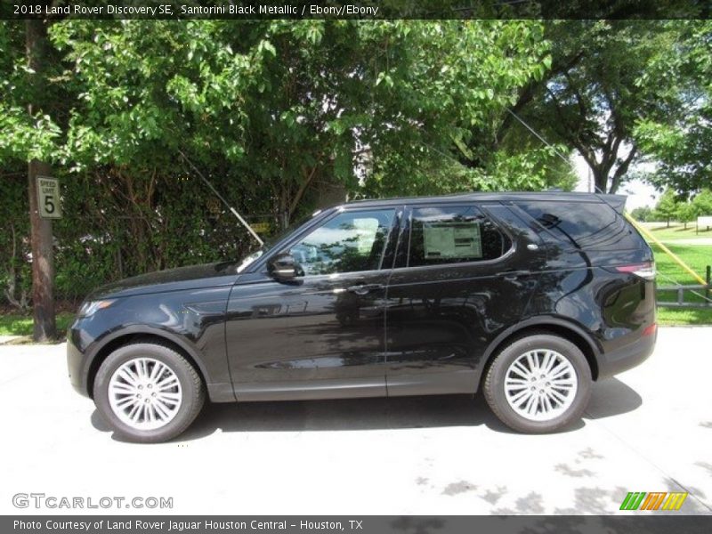 Santorini Black Metallic / Ebony/Ebony 2018 Land Rover Discovery SE