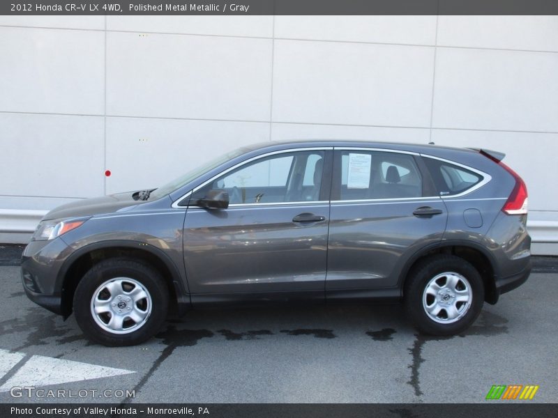 Polished Metal Metallic / Gray 2012 Honda CR-V LX 4WD