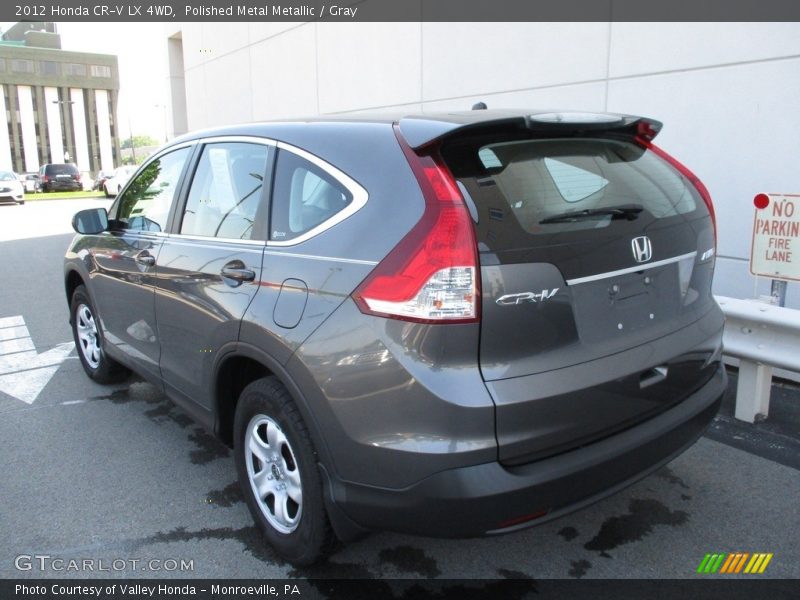 Polished Metal Metallic / Gray 2012 Honda CR-V LX 4WD