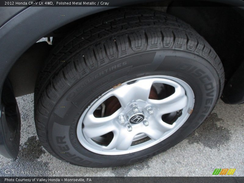 Polished Metal Metallic / Gray 2012 Honda CR-V LX 4WD