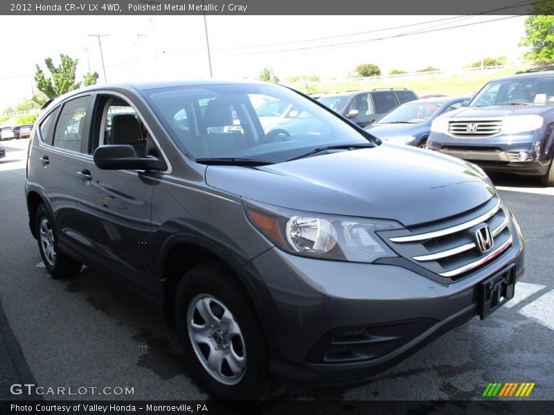 Polished Metal Metallic / Gray 2012 Honda CR-V LX 4WD