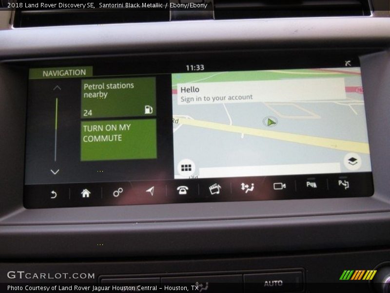 Santorini Black Metallic / Ebony/Ebony 2018 Land Rover Discovery SE
