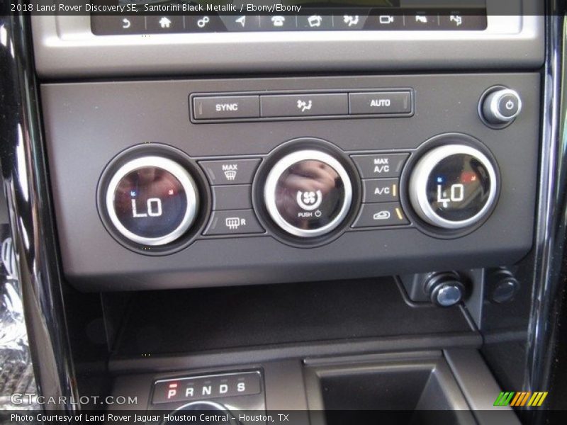 Santorini Black Metallic / Ebony/Ebony 2018 Land Rover Discovery SE