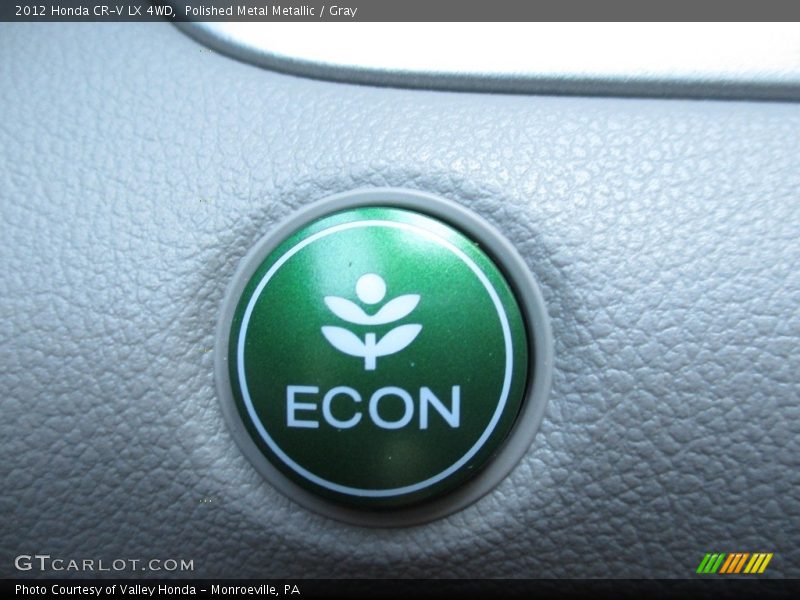 Polished Metal Metallic / Gray 2012 Honda CR-V LX 4WD