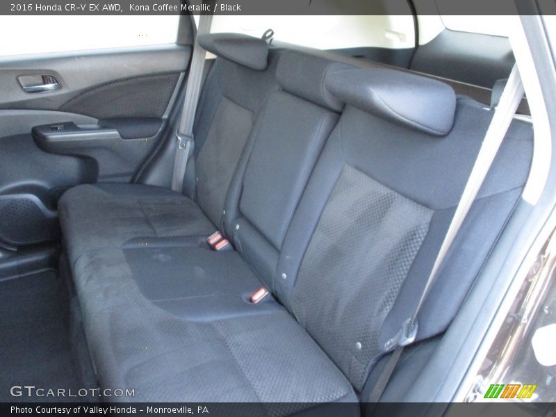 Kona Coffee Metallic / Black 2016 Honda CR-V EX AWD