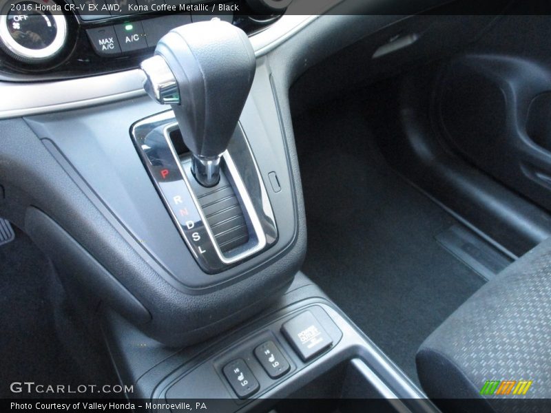Kona Coffee Metallic / Black 2016 Honda CR-V EX AWD