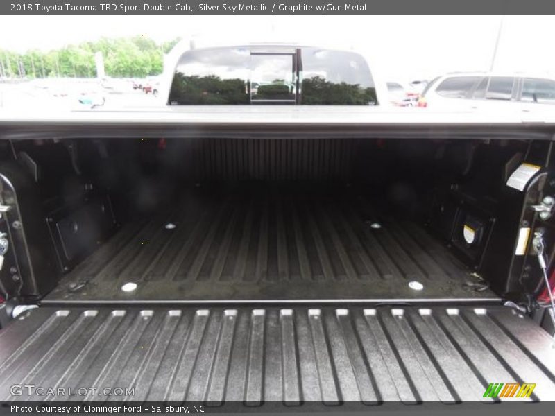Silver Sky Metallic / Graphite w/Gun Metal 2018 Toyota Tacoma TRD Sport Double Cab