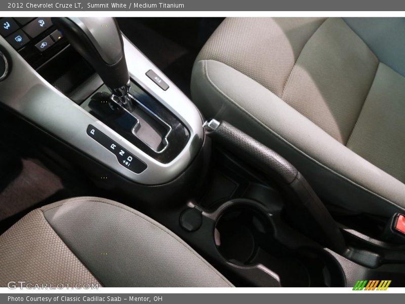 Summit White / Medium Titanium 2012 Chevrolet Cruze LT