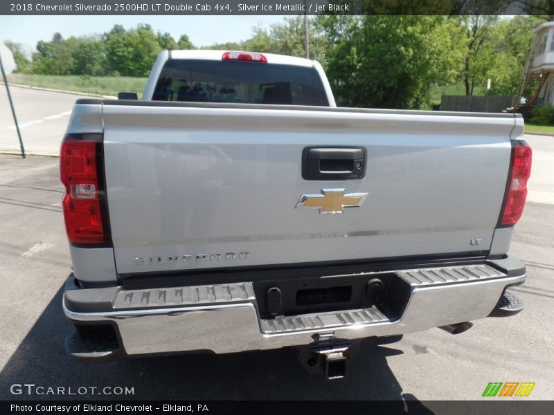 Silver Ice Metallic / Jet Black 2018 Chevrolet Silverado 2500HD LT Double Cab 4x4