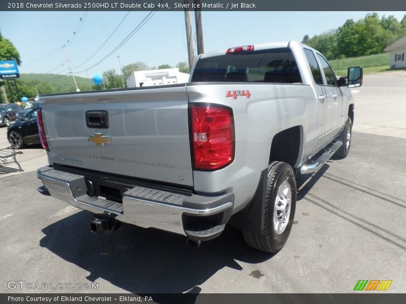 Silver Ice Metallic / Jet Black 2018 Chevrolet Silverado 2500HD LT Double Cab 4x4