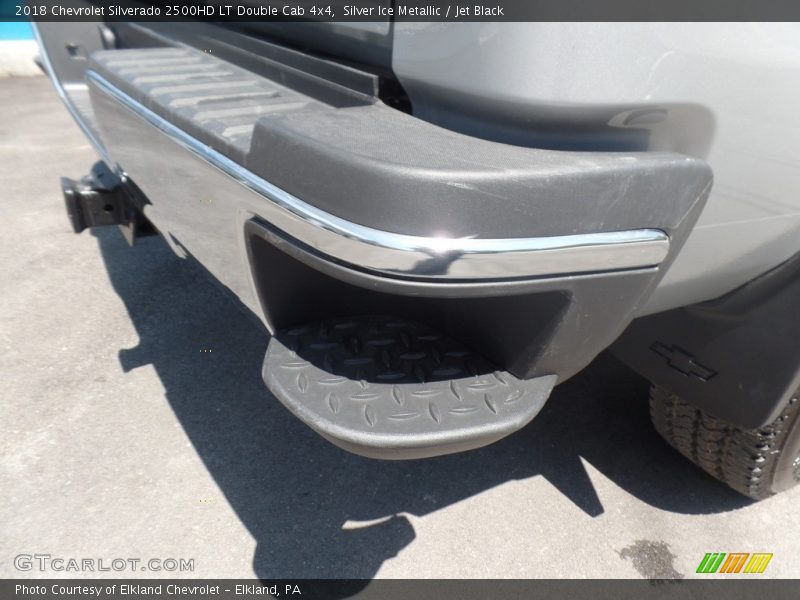 Silver Ice Metallic / Jet Black 2018 Chevrolet Silverado 2500HD LT Double Cab 4x4