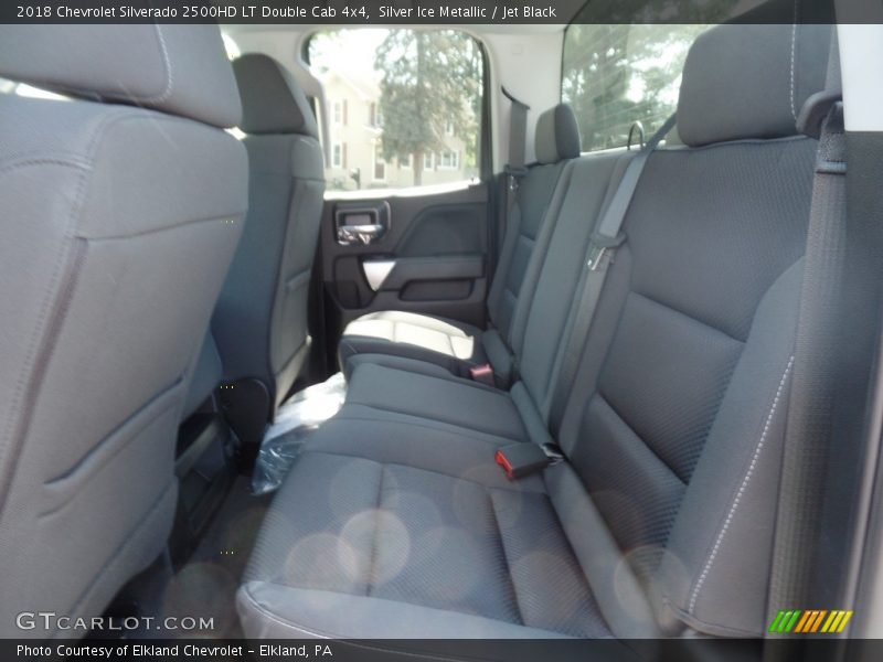 Silver Ice Metallic / Jet Black 2018 Chevrolet Silverado 2500HD LT Double Cab 4x4