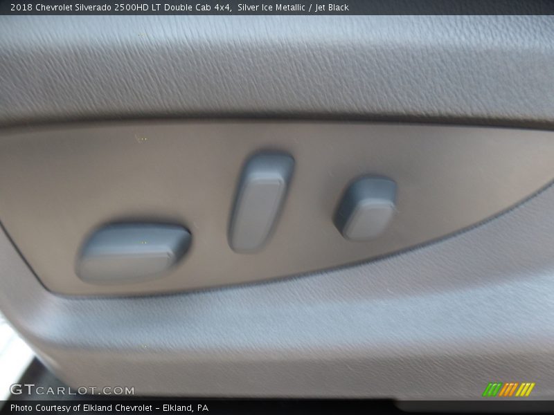 Silver Ice Metallic / Jet Black 2018 Chevrolet Silverado 2500HD LT Double Cab 4x4