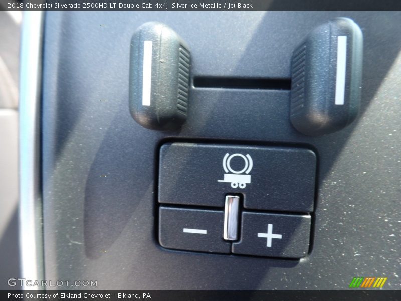 Silver Ice Metallic / Jet Black 2018 Chevrolet Silverado 2500HD LT Double Cab 4x4