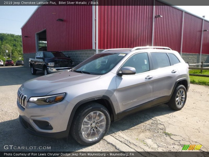 Billet Silver Metallic / Black 2019 Jeep Cherokee Latitude Plus