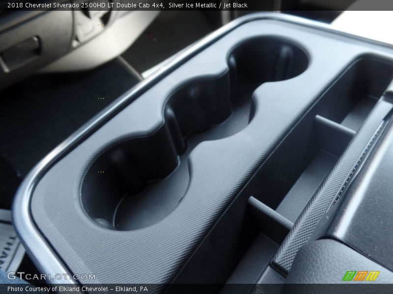 Silver Ice Metallic / Jet Black 2018 Chevrolet Silverado 2500HD LT Double Cab 4x4