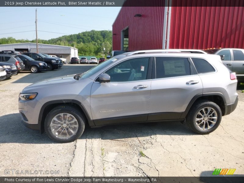 Billet Silver Metallic / Black 2019 Jeep Cherokee Latitude Plus