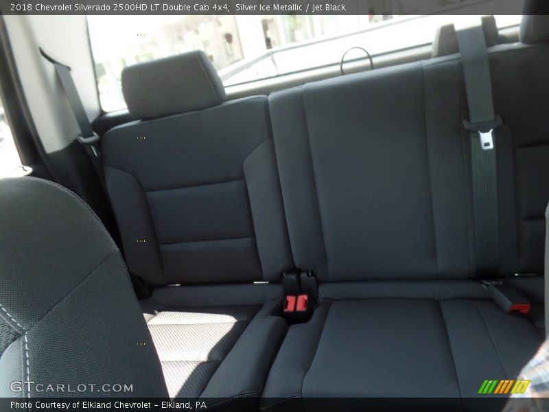 Silver Ice Metallic / Jet Black 2018 Chevrolet Silverado 2500HD LT Double Cab 4x4