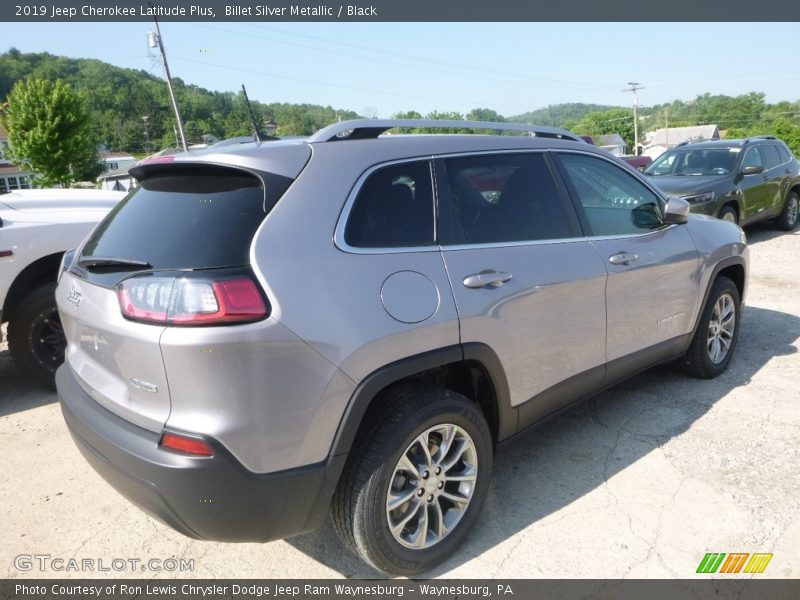 Billet Silver Metallic / Black 2019 Jeep Cherokee Latitude Plus