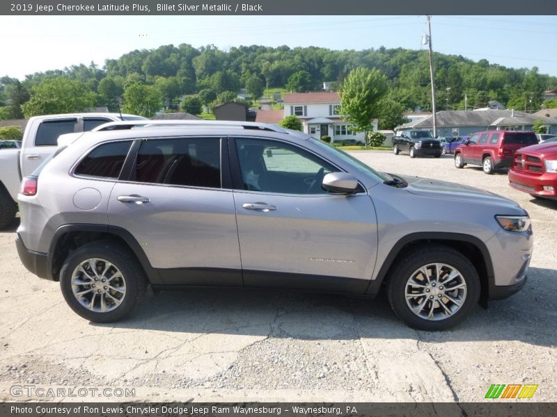 Billet Silver Metallic / Black 2019 Jeep Cherokee Latitude Plus