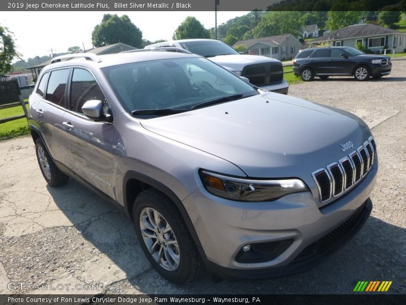 Billet Silver Metallic / Black 2019 Jeep Cherokee Latitude Plus