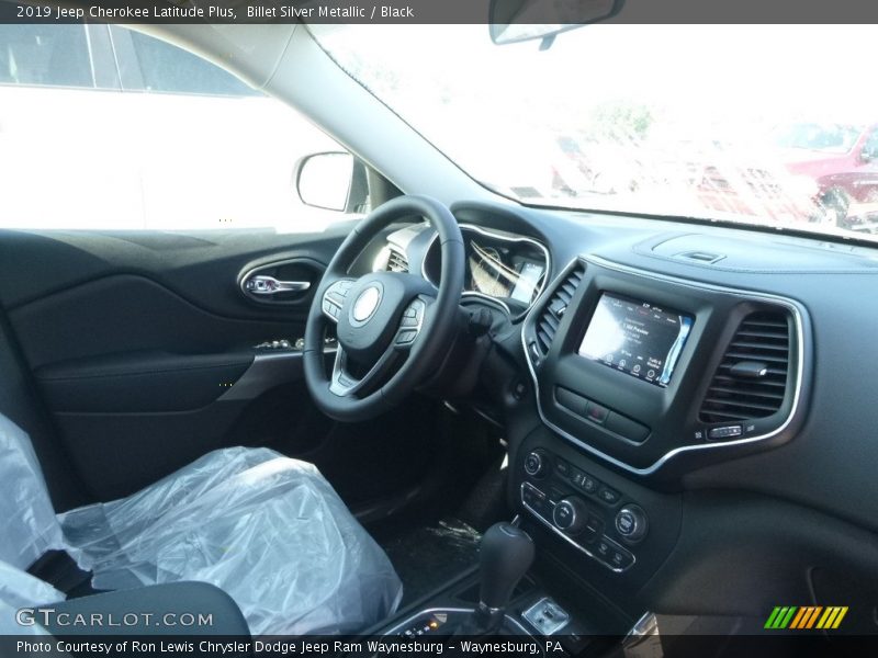 Billet Silver Metallic / Black 2019 Jeep Cherokee Latitude Plus