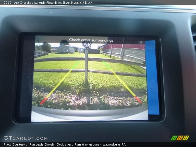 Billet Silver Metallic / Black 2019 Jeep Cherokee Latitude Plus