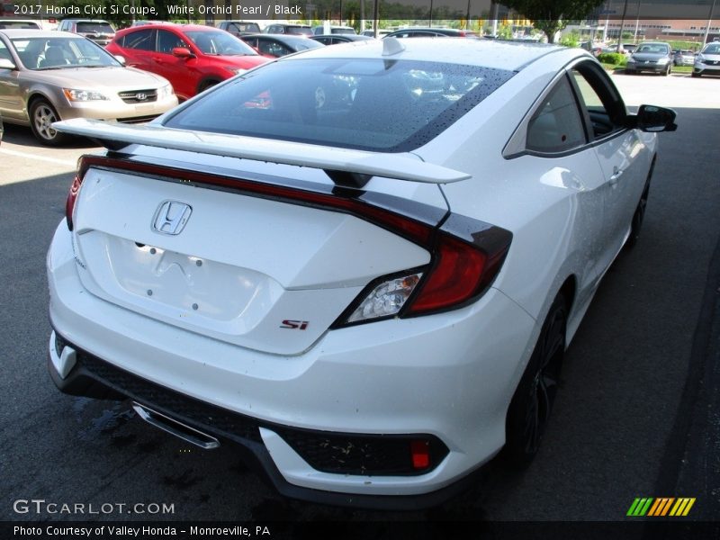 White Orchid Pearl / Black 2017 Honda Civic Si Coupe