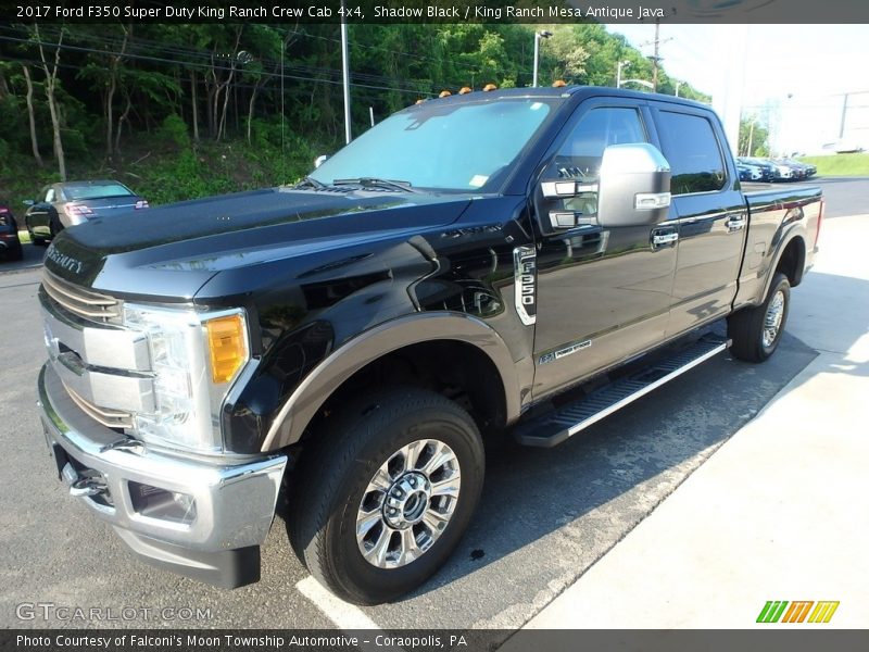 Shadow Black / King Ranch Mesa Antique Java 2017 Ford F350 Super Duty King Ranch Crew Cab 4x4