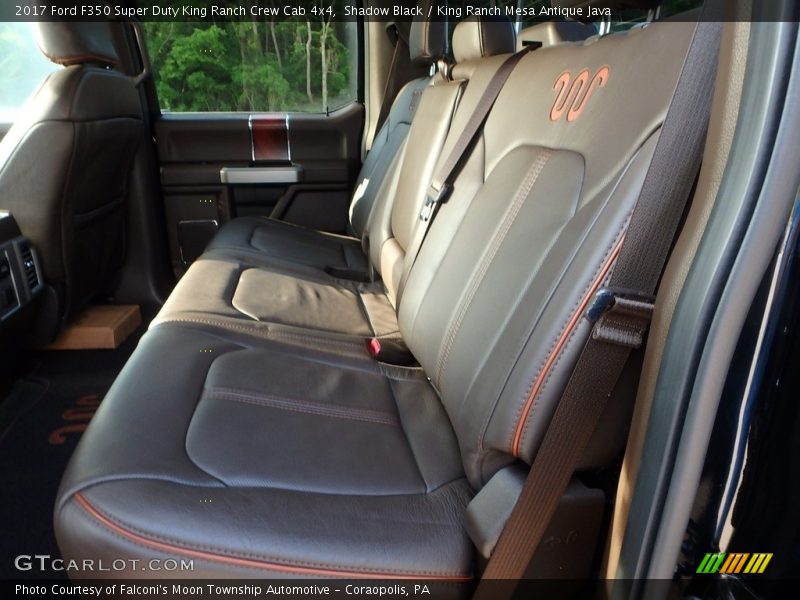 Shadow Black / King Ranch Mesa Antique Java 2017 Ford F350 Super Duty King Ranch Crew Cab 4x4