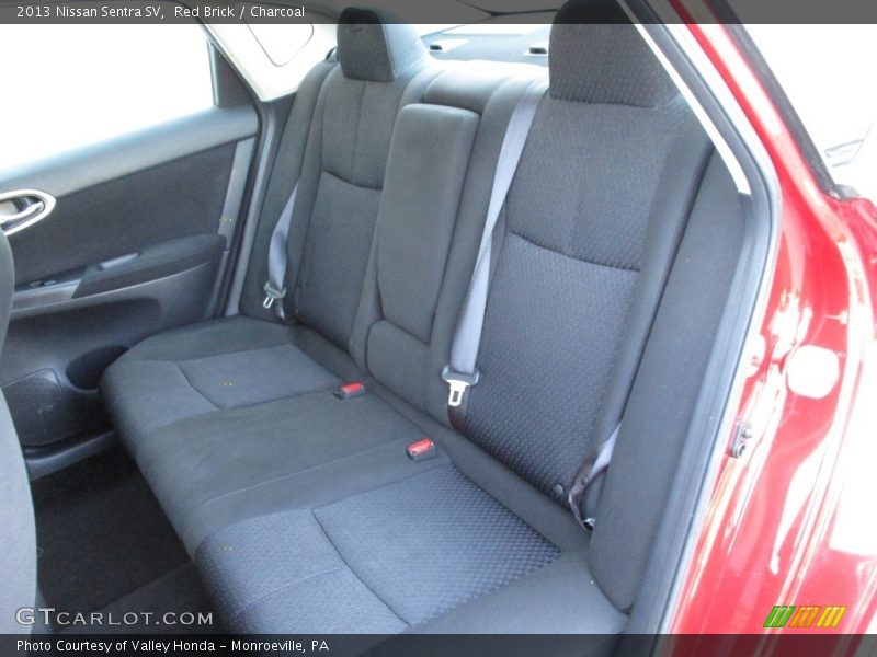 Red Brick / Charcoal 2013 Nissan Sentra SV