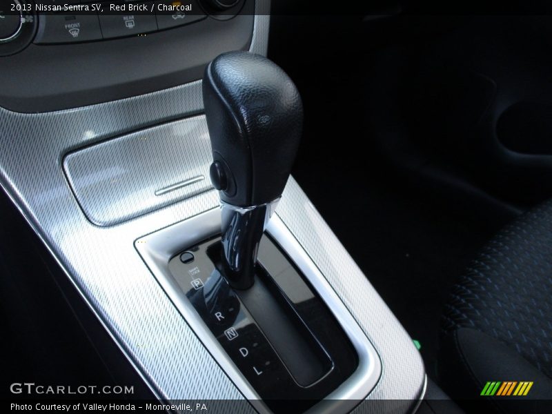 Red Brick / Charcoal 2013 Nissan Sentra SV