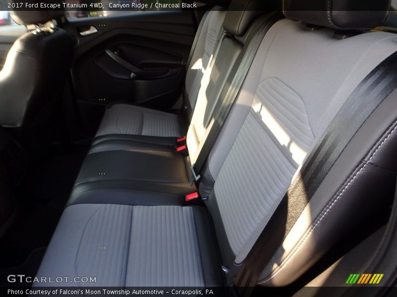 Canyon Ridge / Charcoal Black 2017 Ford Escape Titanium 4WD