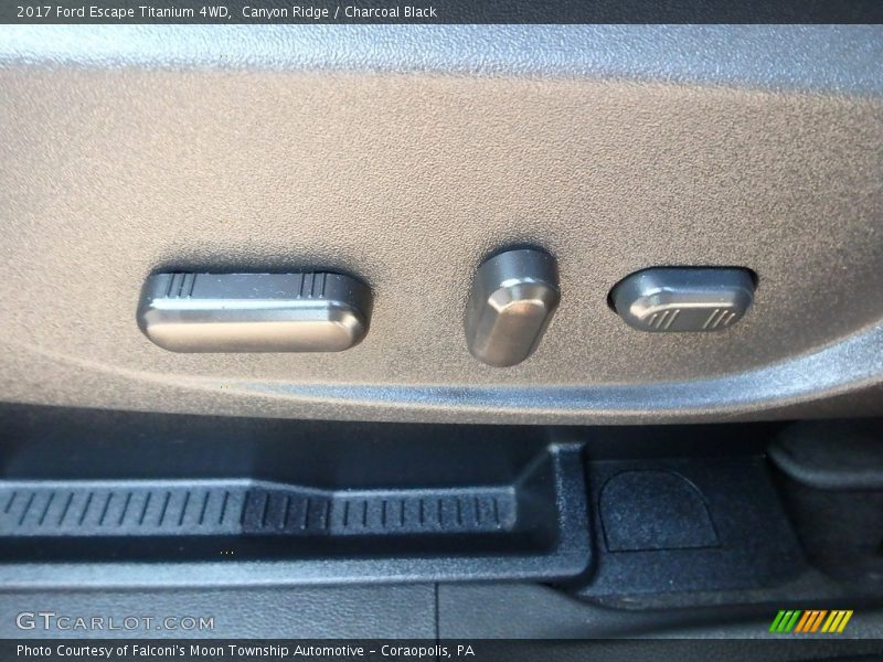 Canyon Ridge / Charcoal Black 2017 Ford Escape Titanium 4WD