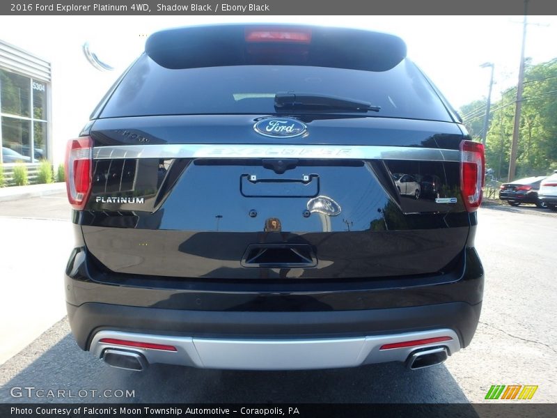Shadow Black / Ebony Black 2016 Ford Explorer Platinum 4WD