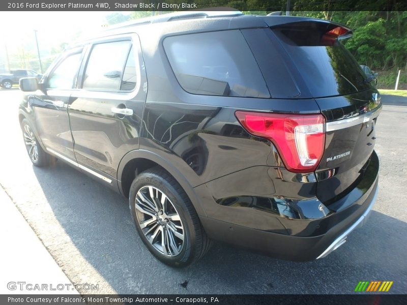 Shadow Black / Ebony Black 2016 Ford Explorer Platinum 4WD