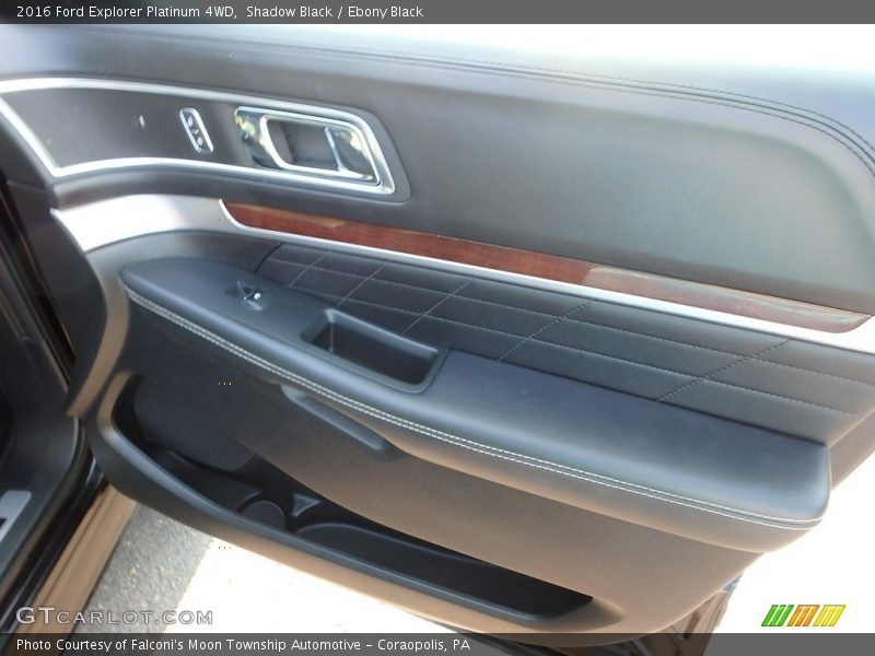 Shadow Black / Ebony Black 2016 Ford Explorer Platinum 4WD