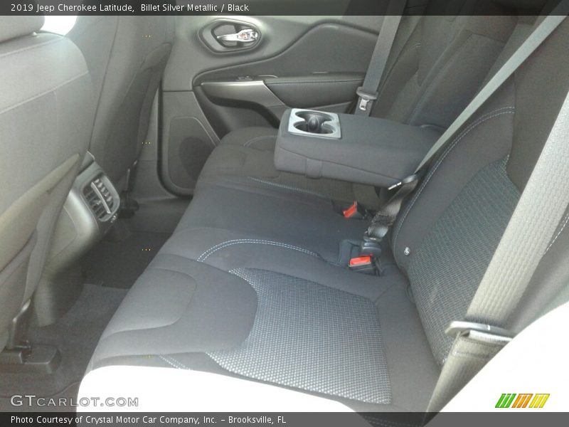 Billet Silver Metallic / Black 2019 Jeep Cherokee Latitude