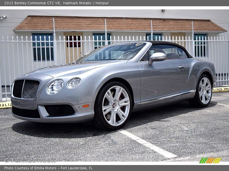 Front 3/4 View of 2013 Continental GTC V8 