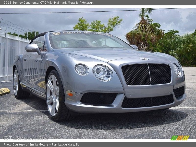 Hallmark Metallic / Hotspur 2013 Bentley Continental GTC V8