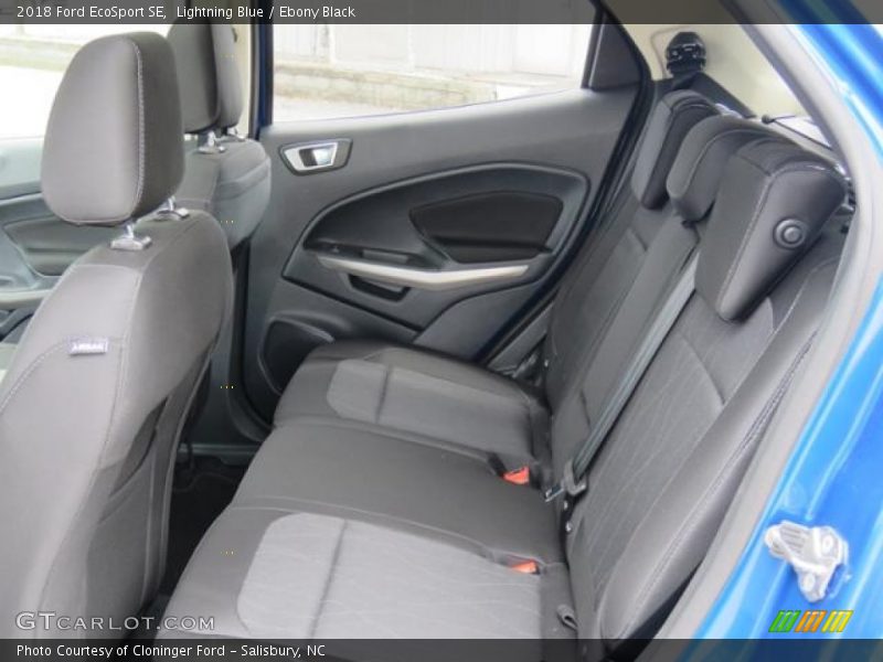 Lightning Blue / Ebony Black 2018 Ford EcoSport SE