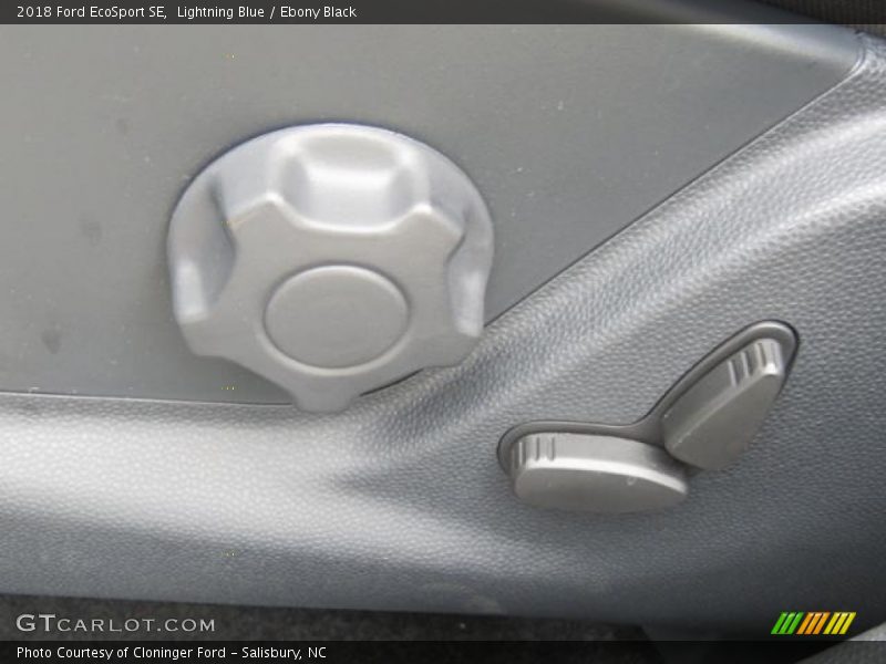 Lightning Blue / Ebony Black 2018 Ford EcoSport SE
