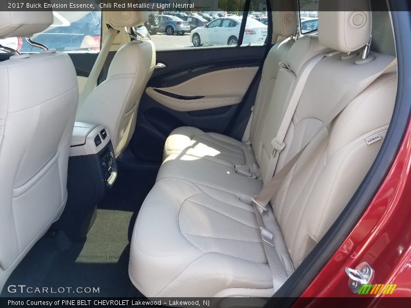 Chili Red Metallic / Light Neutral 2017 Buick Envision Essence