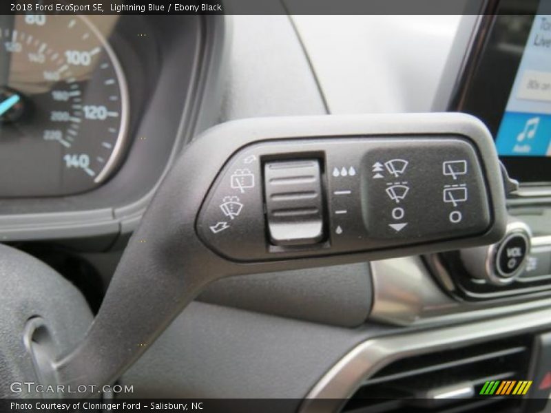 Lightning Blue / Ebony Black 2018 Ford EcoSport SE