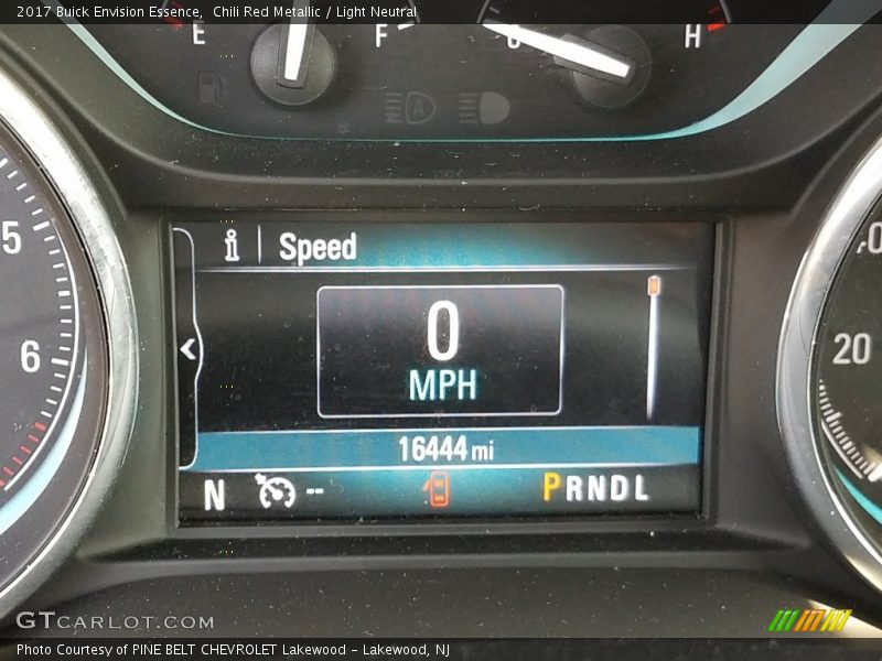 Chili Red Metallic / Light Neutral 2017 Buick Envision Essence