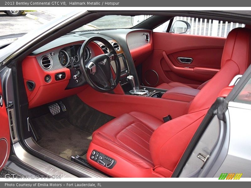  2013 Continental GTC V8  Hotspur Interior