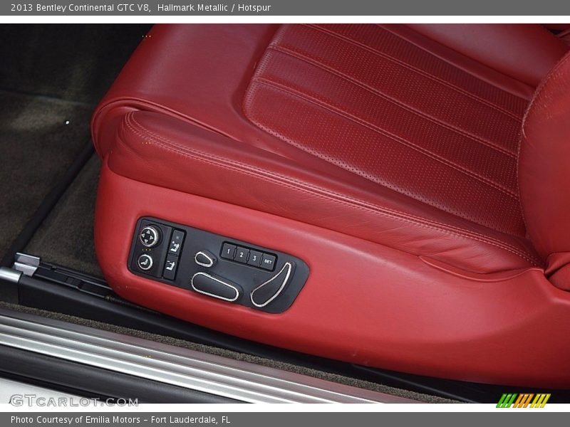 Front Seat of 2013 Continental GTC V8 