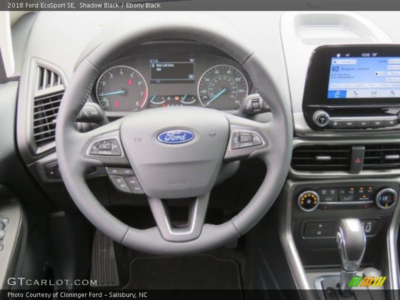 Shadow Black / Ebony Black 2018 Ford EcoSport SE