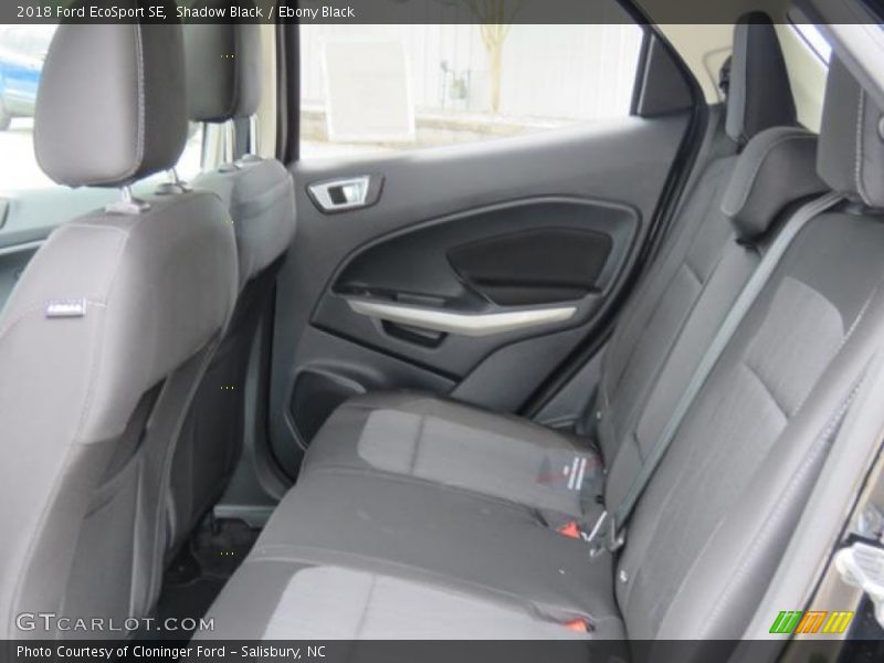 Shadow Black / Ebony Black 2018 Ford EcoSport SE