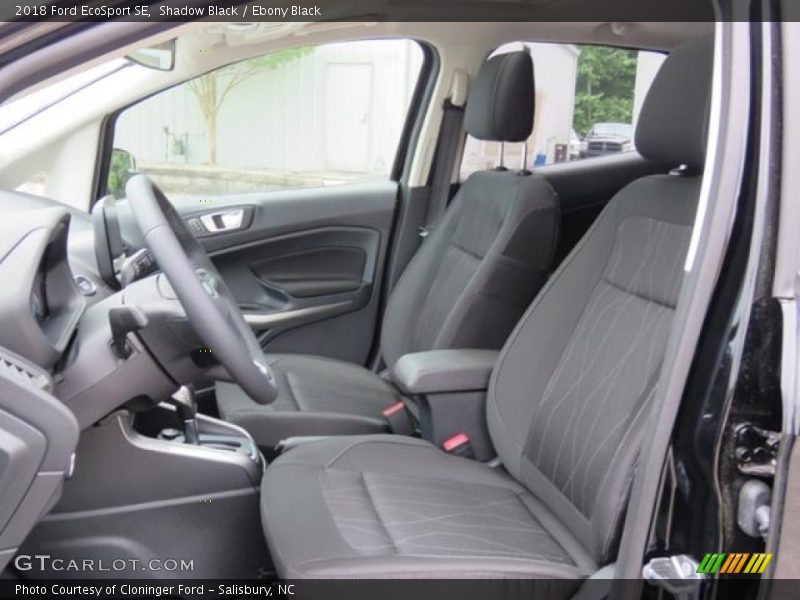 Shadow Black / Ebony Black 2018 Ford EcoSport SE